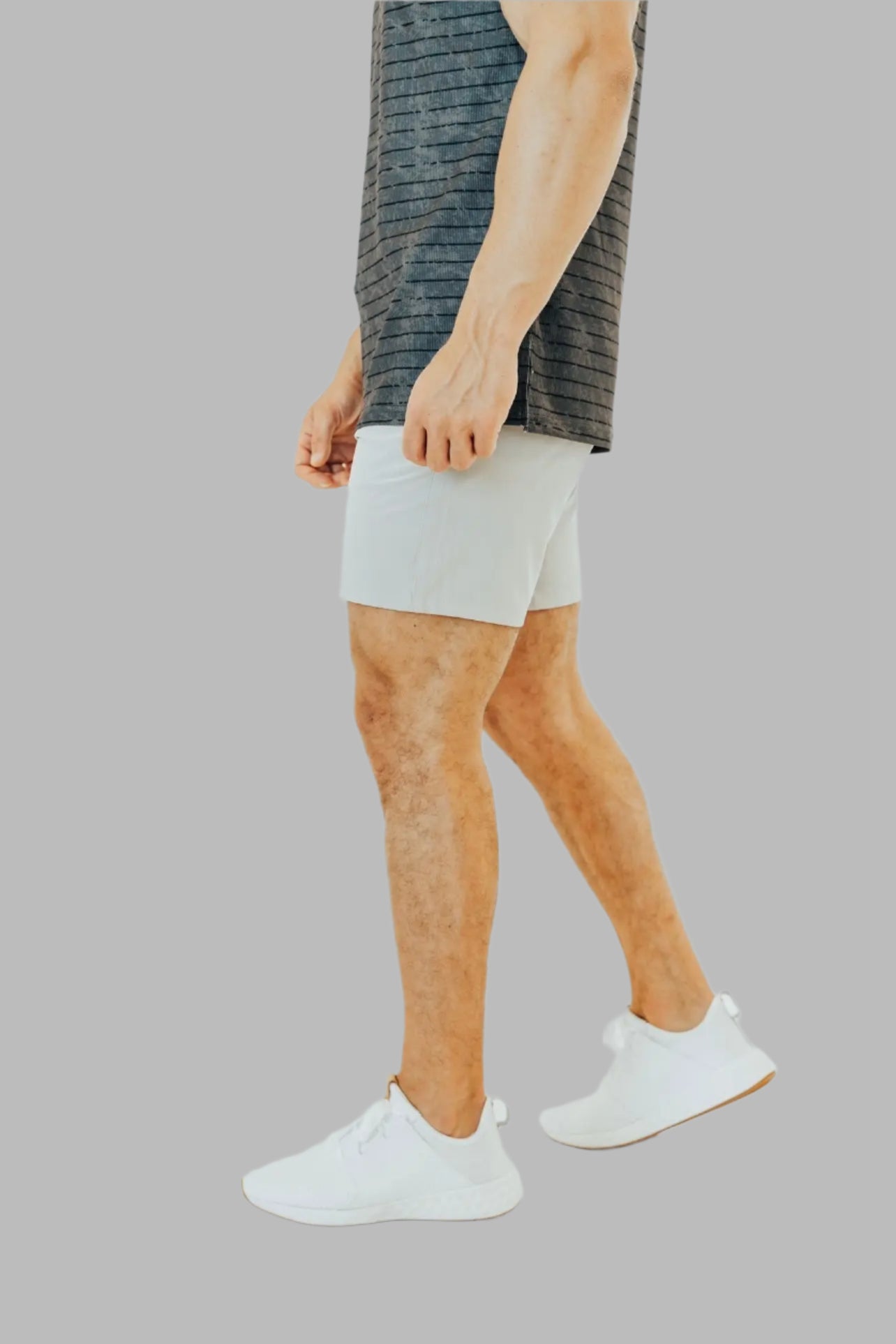 Ace 6’ Golf Short - Pebble Grey BodCraft