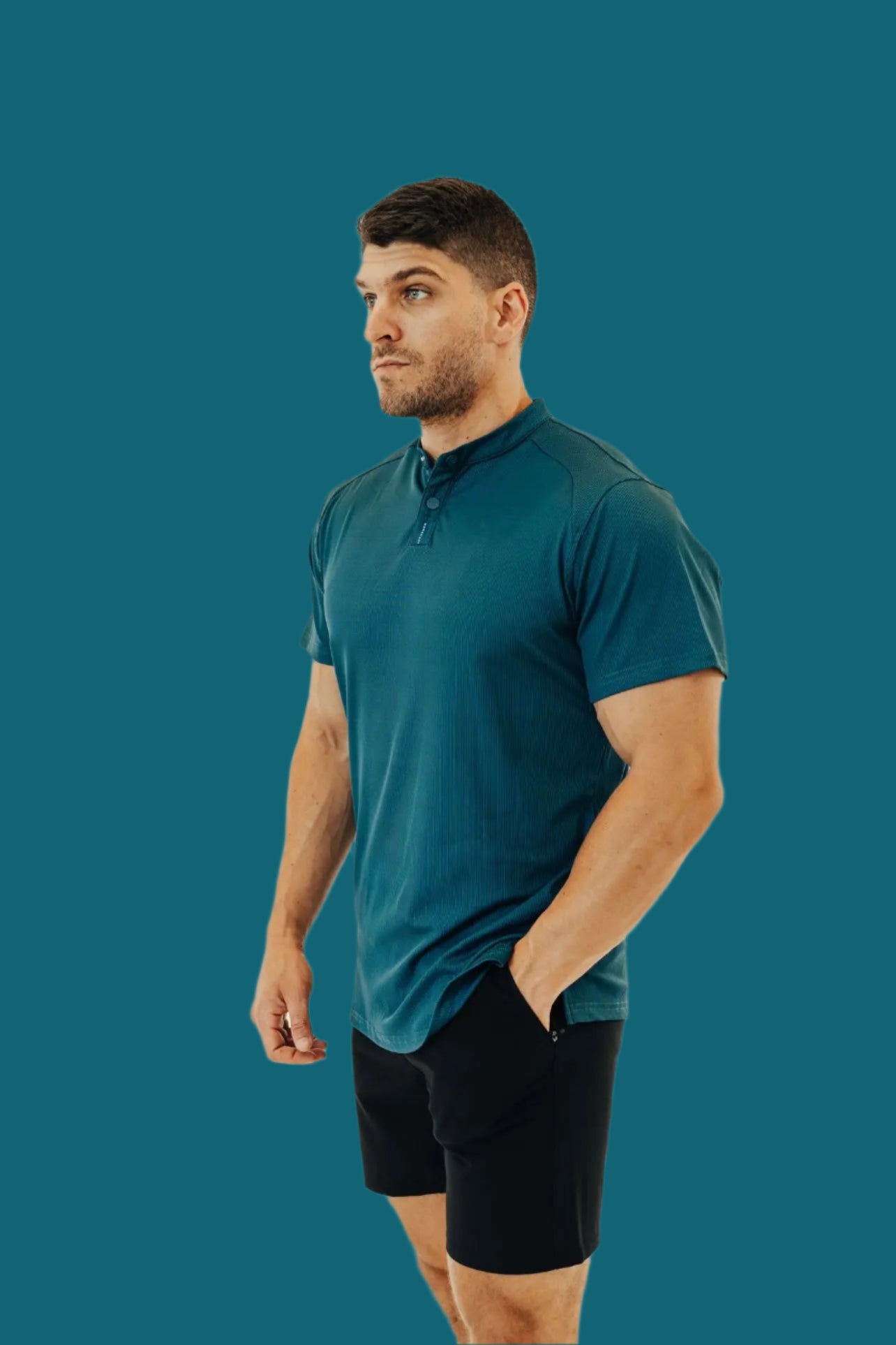 Men’s Ace Short Sleeve Golf Shirt - Titan Blue BodCraft