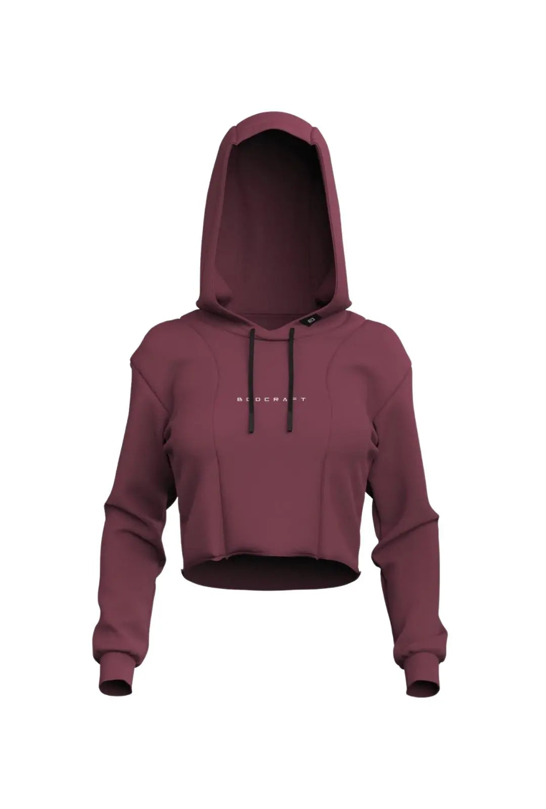 Origin Performance Crop Hoodie - Persian Red Bodcraft