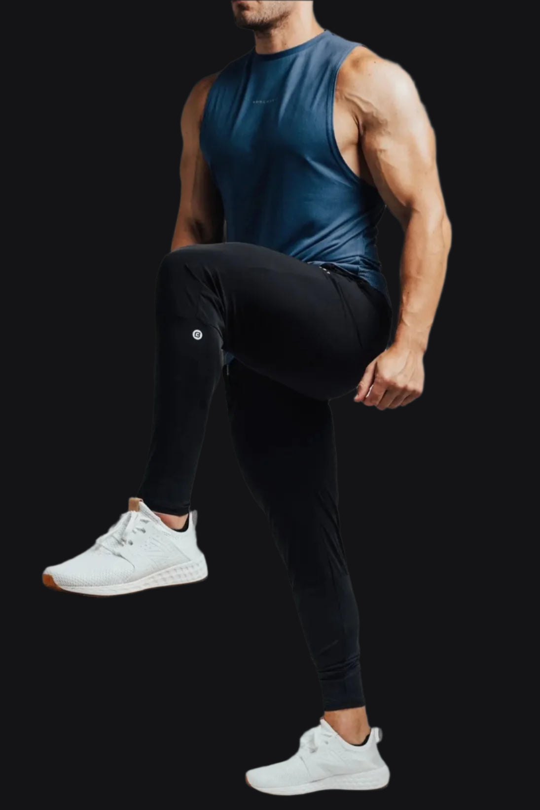 Total War Ai1 Jogger - Midnight Black BodCraft