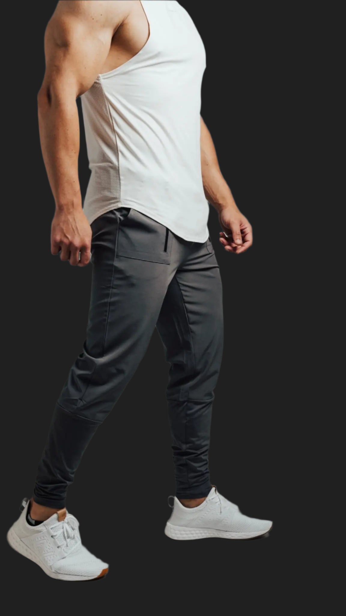 Total War Ai1 Jogger - Storm Grey BodCraft