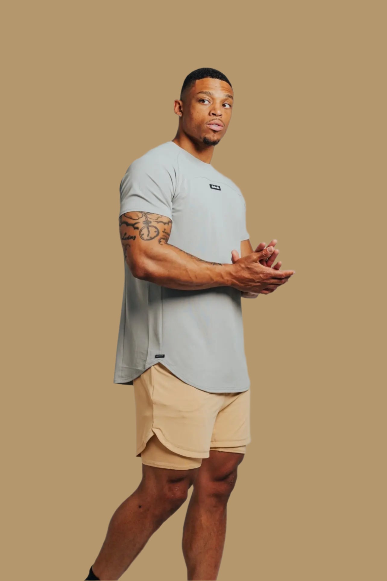 Total War Ai1 Lined Training Short - King’s Gold Bodcraft