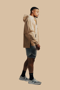Side profile of the King's Gold Ai1 Stealth full-zip
