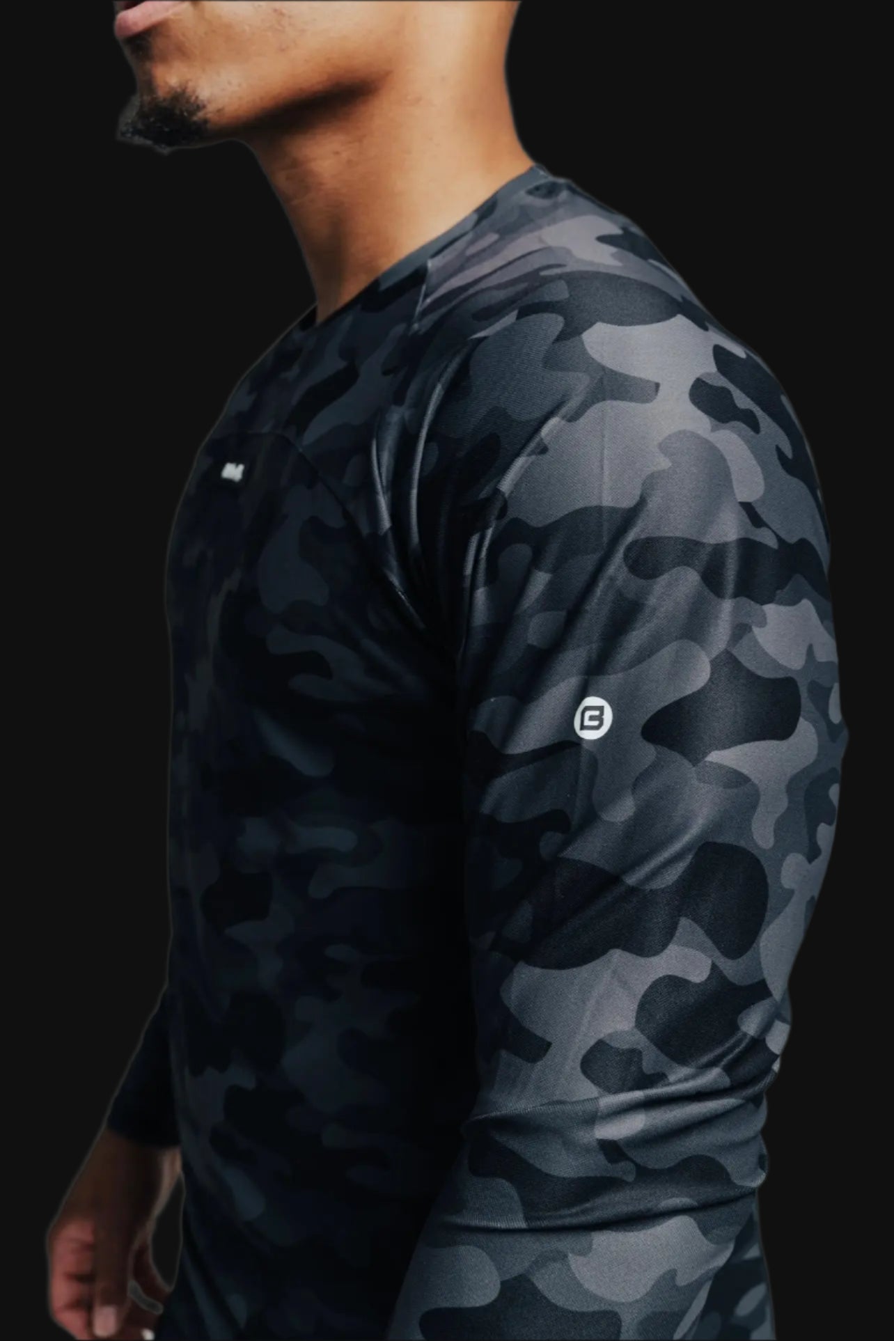 Total War Ai1 “Give Your All” Long Sleeve - Black Camo Bodcraft