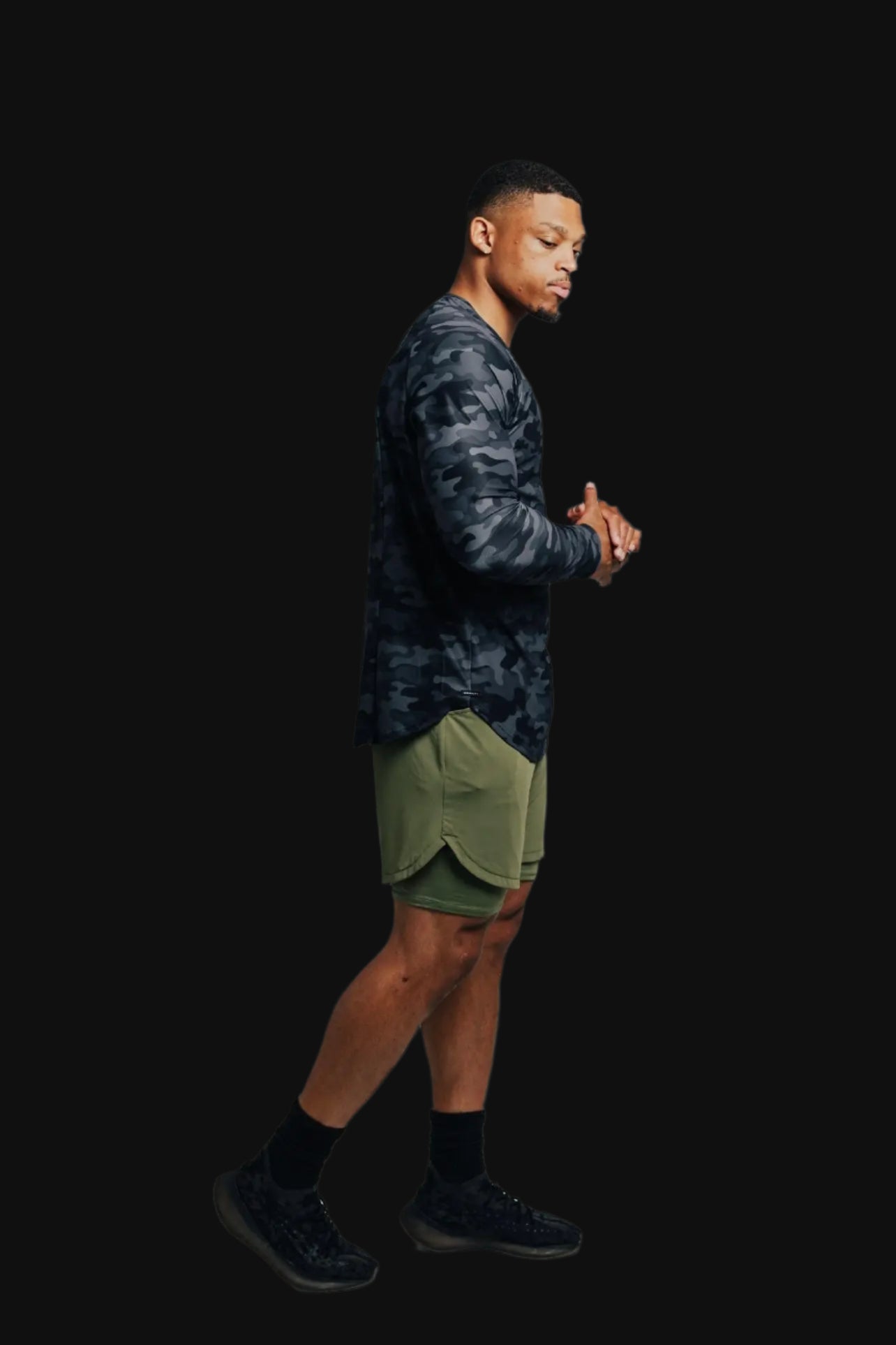 Total War Ai1 “Give Your All” Long Sleeve - Black Camo Bodcraft