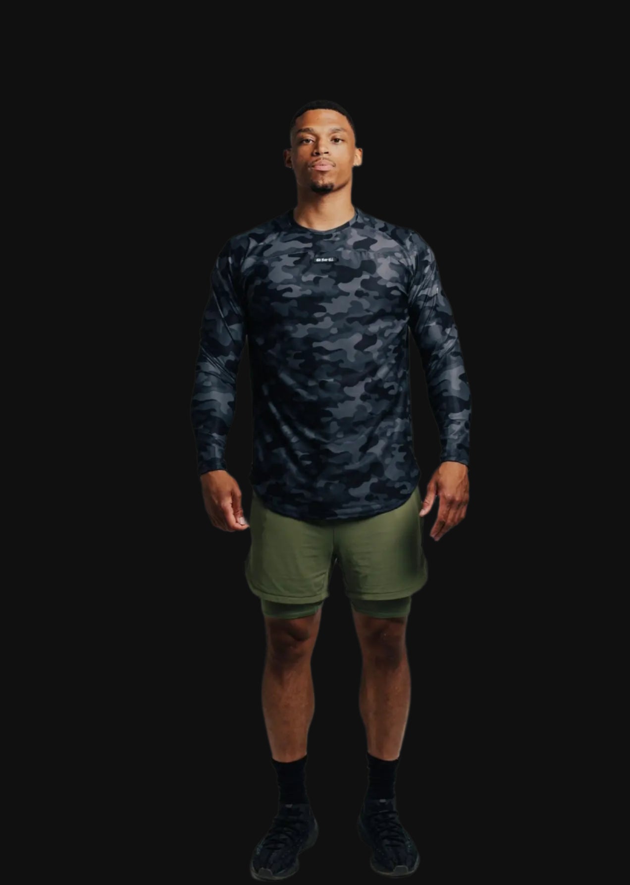 Total War Ai1 “Give Your All” Long Sleeve - Black Camo Bodcraft