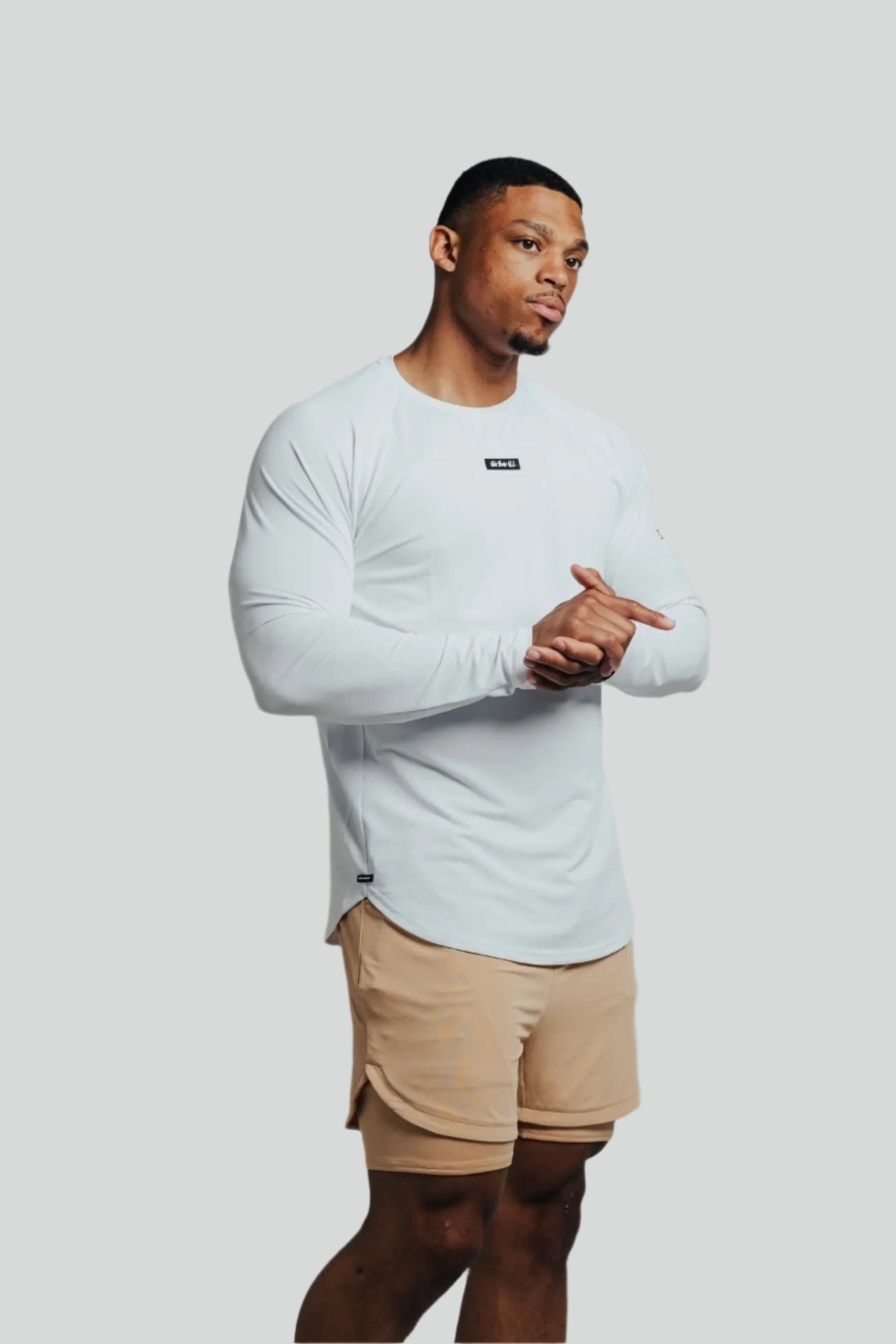 Total War Ai1 “Give Your All” Long Sleeve - Blizzard White Bodcraft