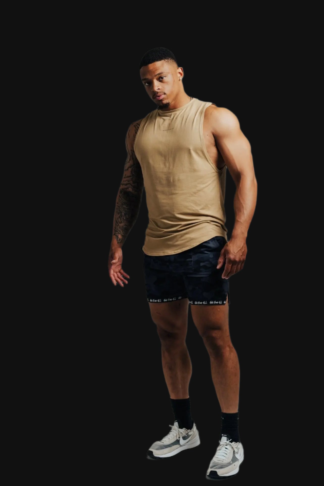 Total War Ai1 “Give Your All” Short - Black Camo Bodcraft