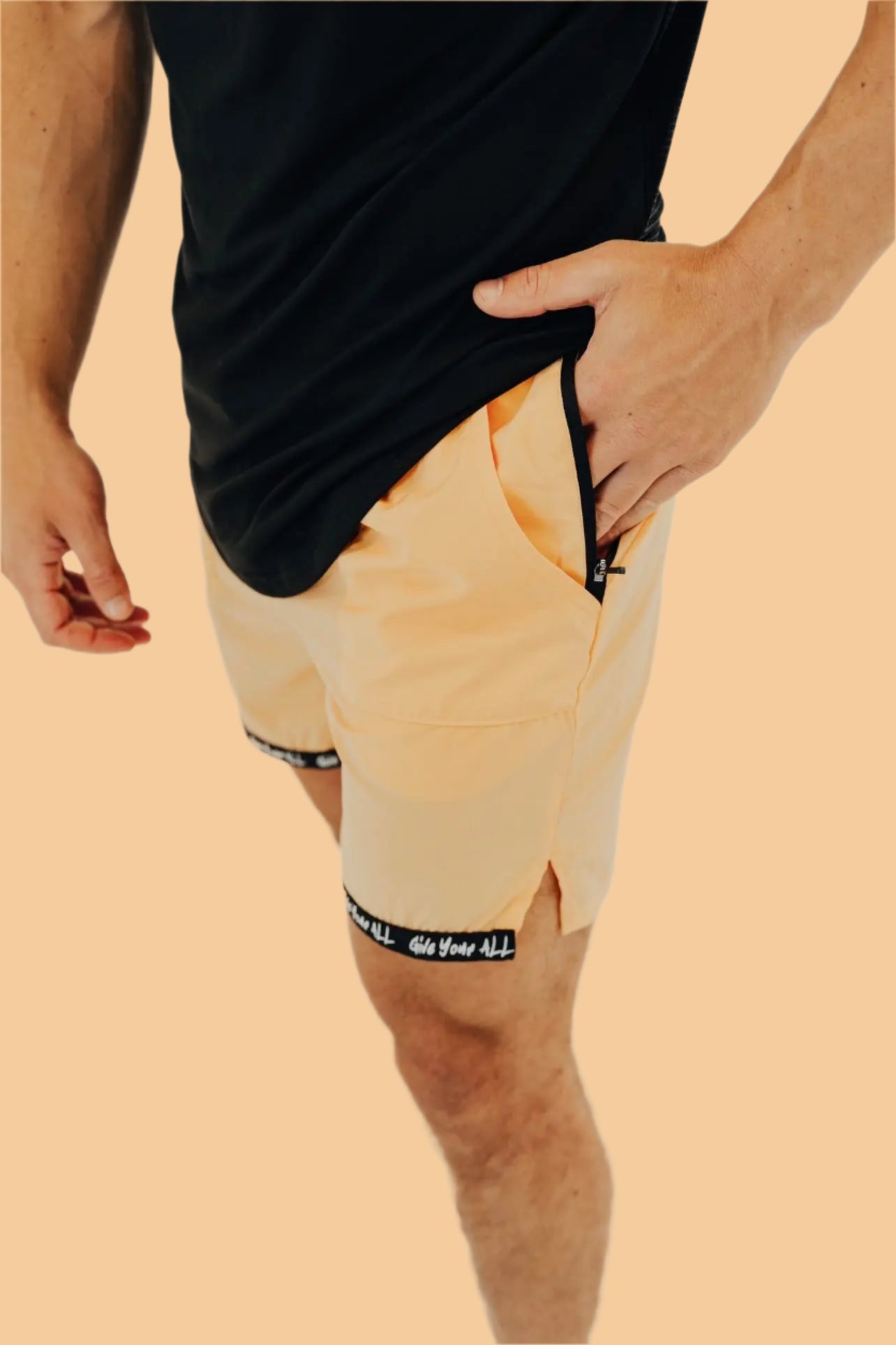 Total War Ai1 “Give Your All” Short - Merigold Orange Bodcraft