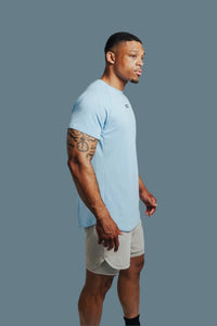 Total War Ai1 “Give Your All” Short Sleeve - Carolina Blue Bodcraft