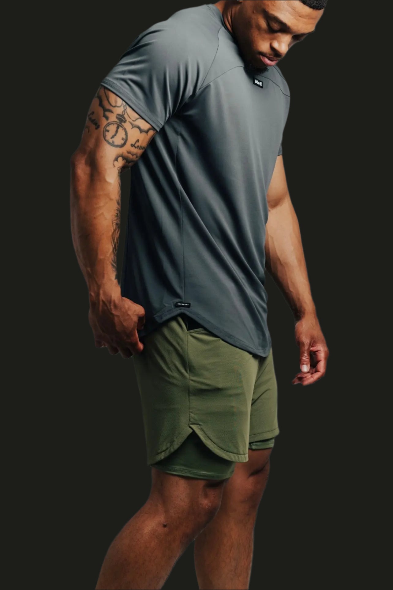 Total War Ai1 “Give Your All” Short Sleeve - Metal Black Bodcraft