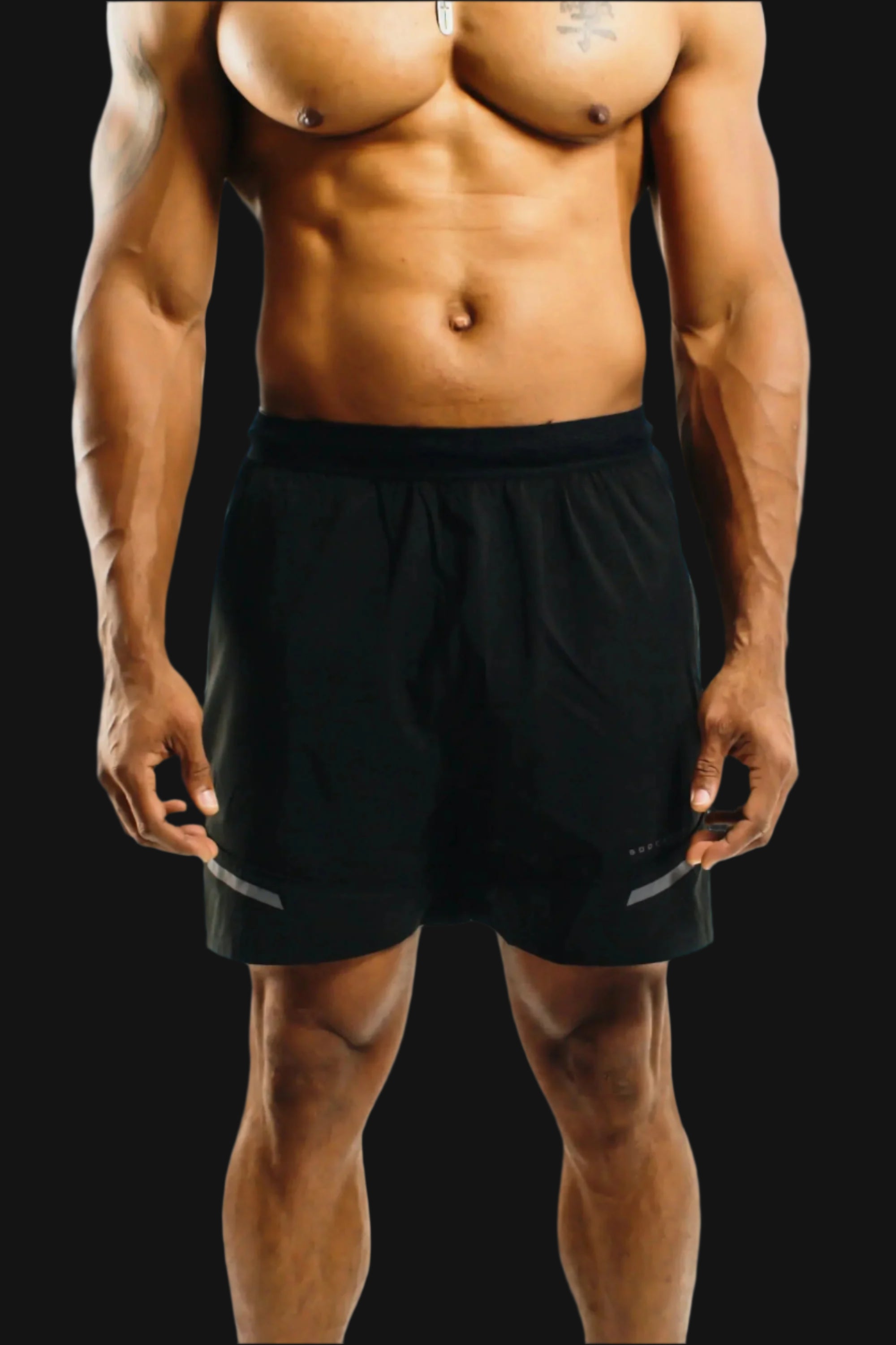 Total War Battle Shorts- Midnight Black Bodcraft