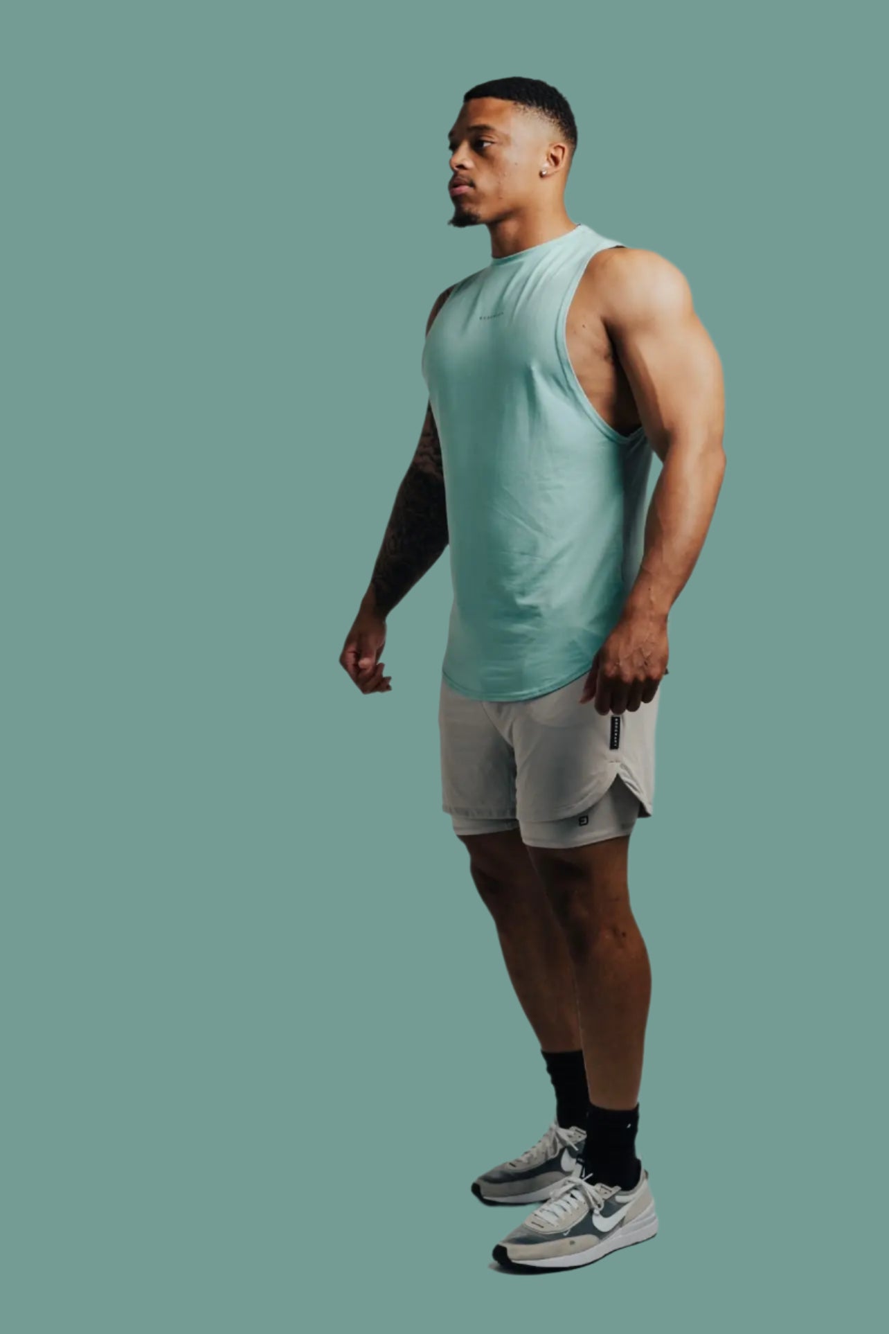 Total War Battle Sleeveless - Aqua BodCraft