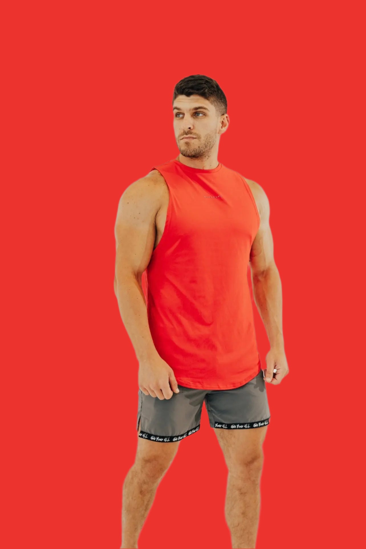Total War Battle Sleeveless - Candy Apple Red BodCraft