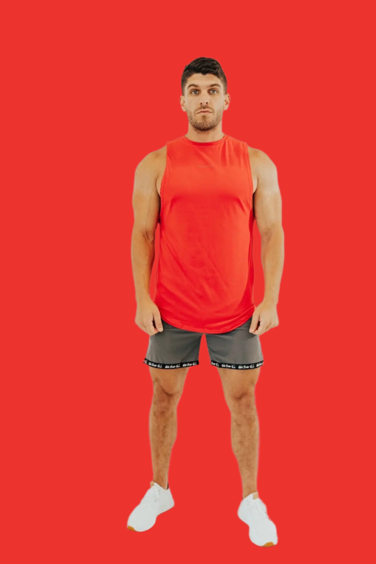Total War Battle Sleeveless - Candy Apple Red BodCraft