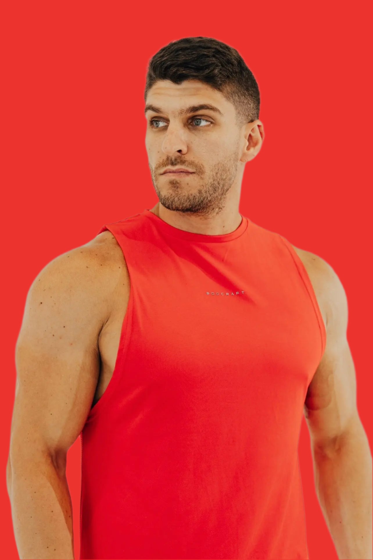 Total War Battle Sleeveless - Candy Apple Red BodCraft