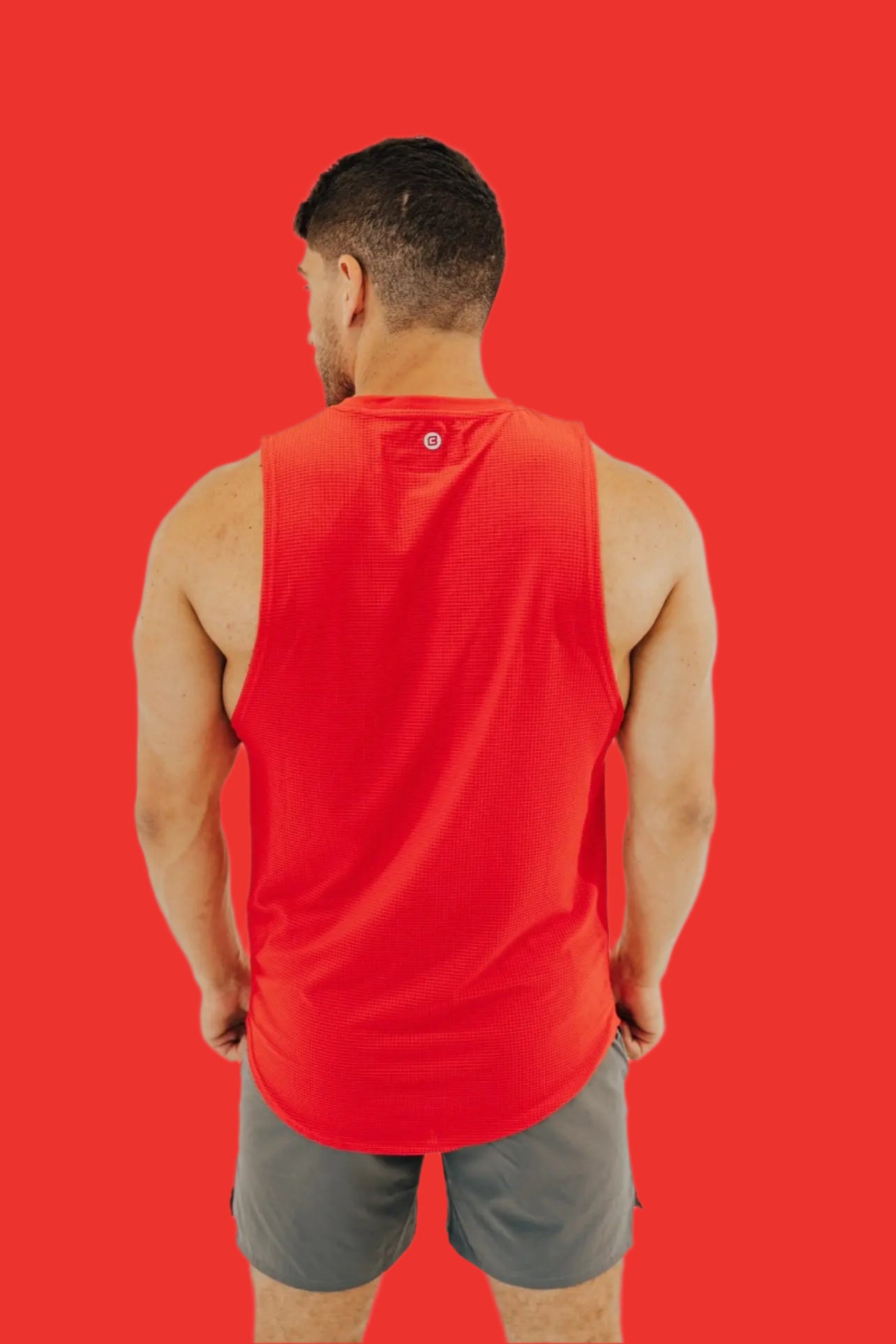 Total War Battle Sleeveless - Candy Apple Red BodCraft