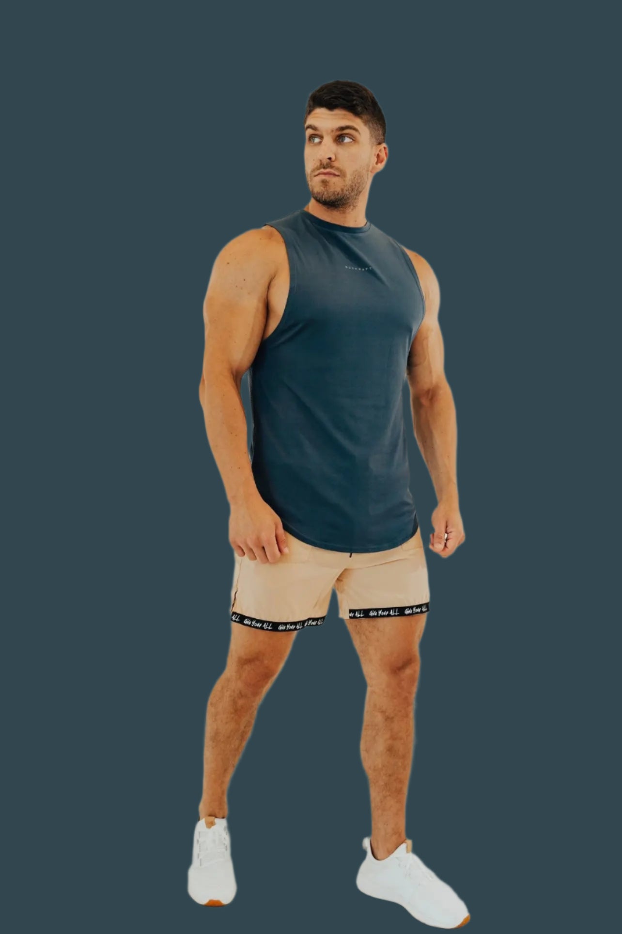 Total War Battle Sleeveless - Deep Blue BodCraft