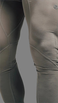 Total War Battle Vented Mesh Training Tight - Ghost Grey Bodcraft