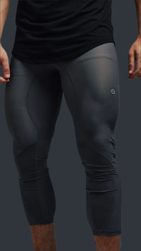 Total War Battle Vented Mesh Training Tight - Storm Grey Bodcraft
