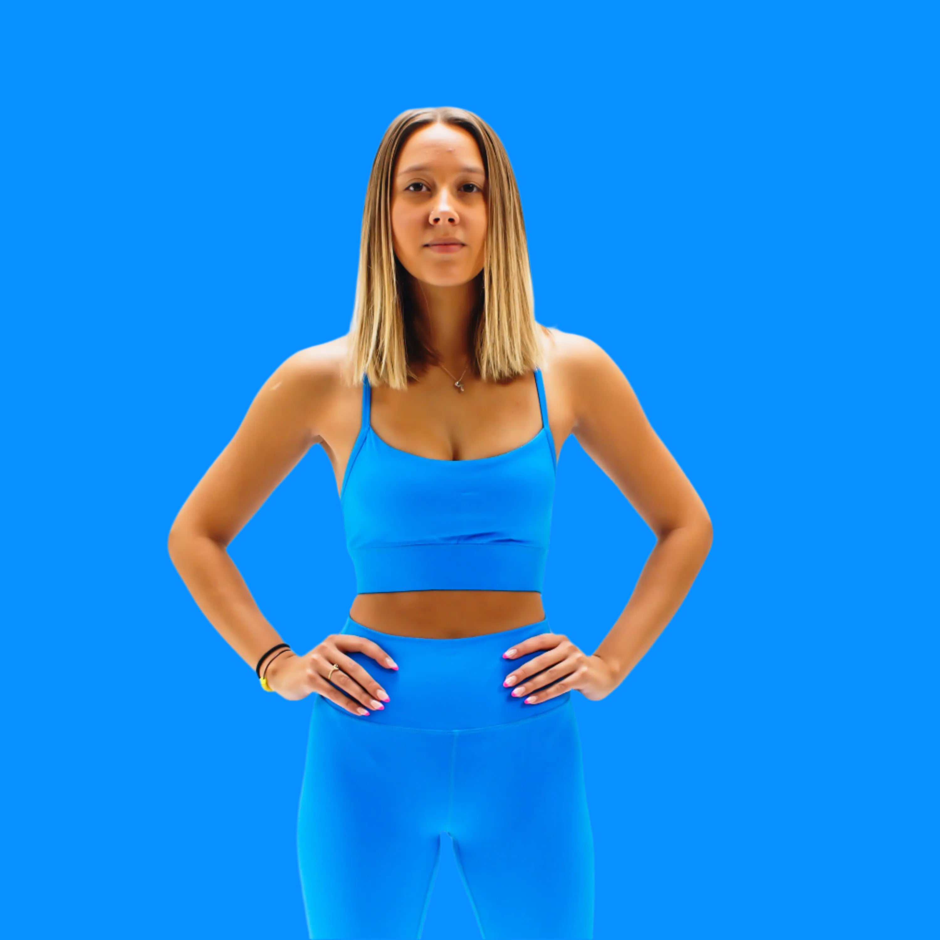 Total War Tactical Bra - Electric Blue Bodcraft