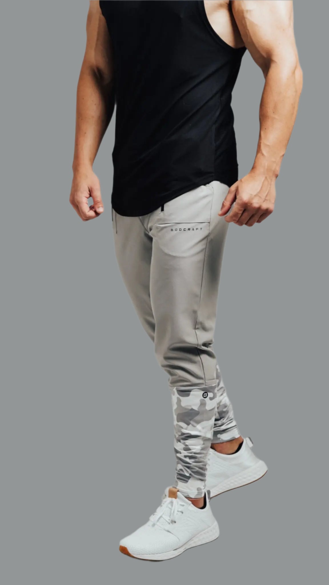 Total War Ai1 Jogger - Ghost Grey / White Camo BodCraft