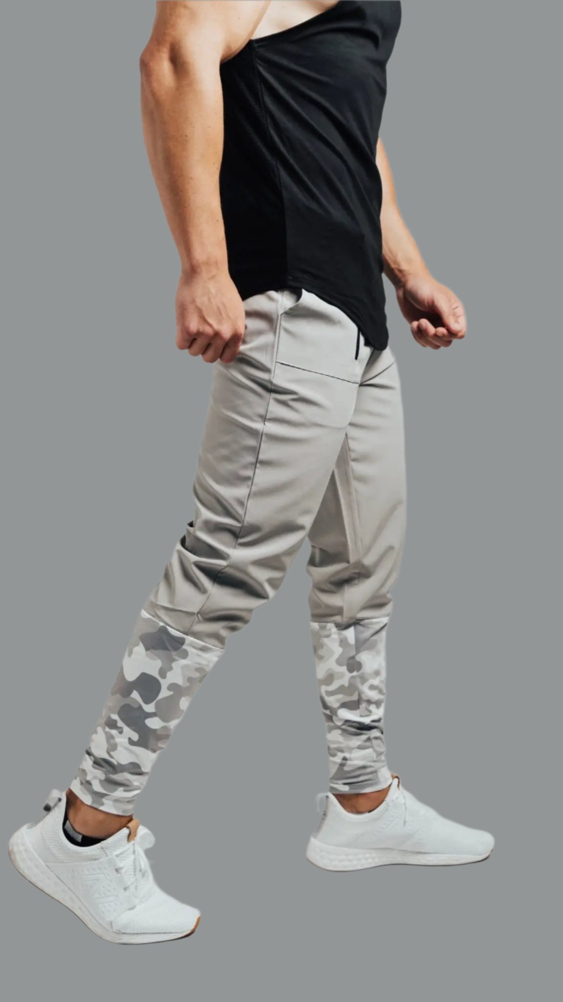 Total War Ai1 Jogger - Ghost Grey / White Camo BodCraft