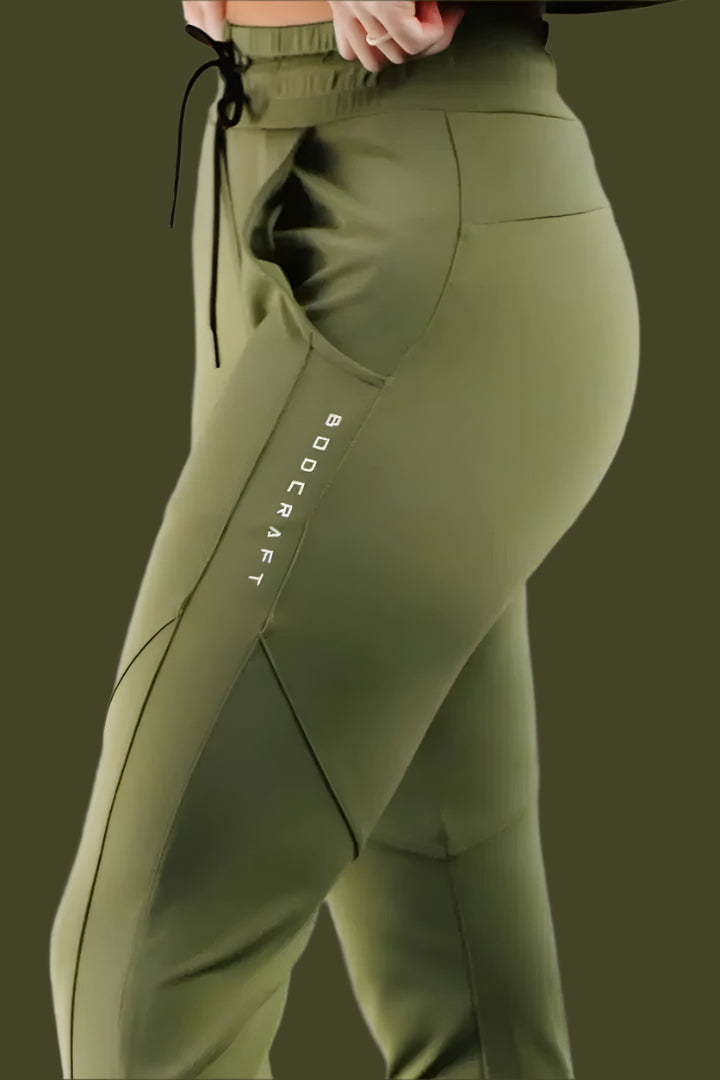 Women’s Origin Performance Jogger - Army Green Bodcraft