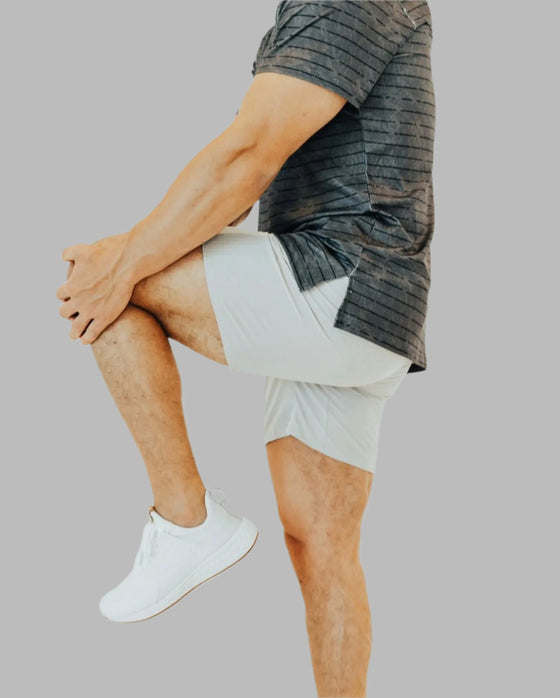 Ace 6’ Golf Short - Pebble Grey BodCraft