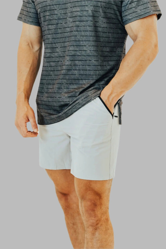 Ace 6’ Golf Short - Pebble Grey BodCraft