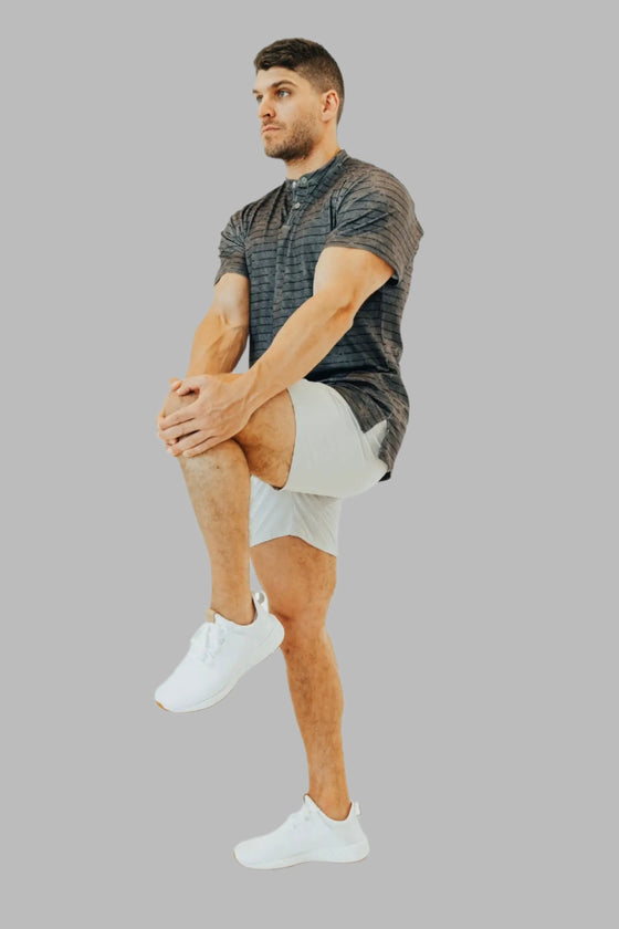 Ace 6’ Golf Short - Pebble Grey BodCraft