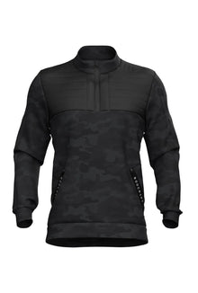  Men’s Ace Quarterzip Pullover - Black Camo BodCraft