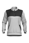 Men’s Ace Quarterzip Pullover - Pebble Grey BodCraft