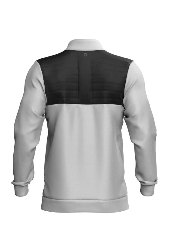 Men’s Ace Quarterzip Pullover - Pebble Grey BodCraft