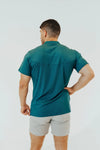 Men’s Ace Short Sleeve Golf Shirt - Pine Green BodCraft