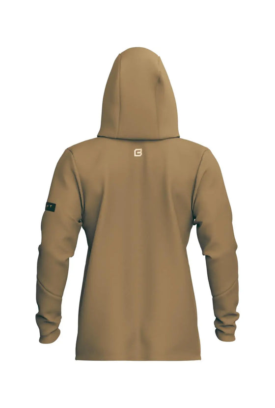 Men’s Ace Water Resistant Golf Hoodie - Dark Khaki Bodcraft