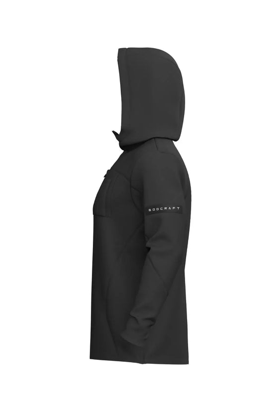 Men’s Ace Water Resistant Golf Hoodie - Midnight Black Bodcraft