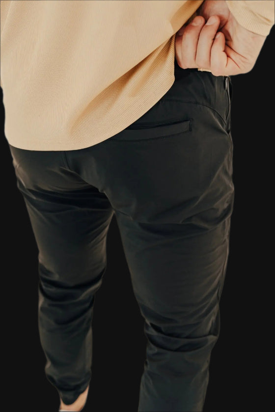Men’s Total War Ace Golf Jogger - Midnight Black Bodcraft
