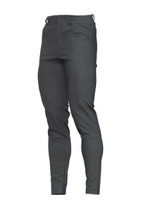 Storm Grey golf jogger render with belt loops and slim tapered leg