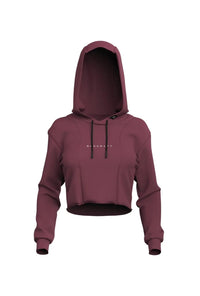 Origin Performance Crop Hoodie - Persian Red Bodcraft
