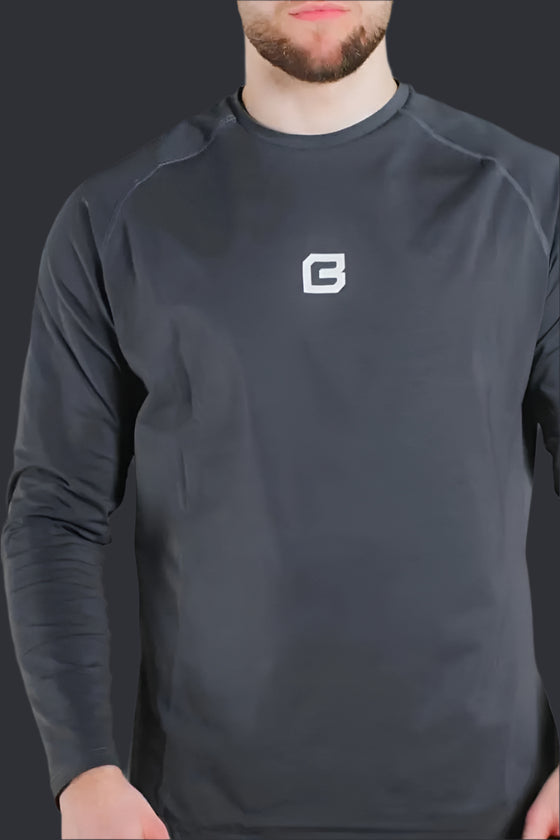 Origin Performance Long Sleeve - Shadow Grey Bodcraft