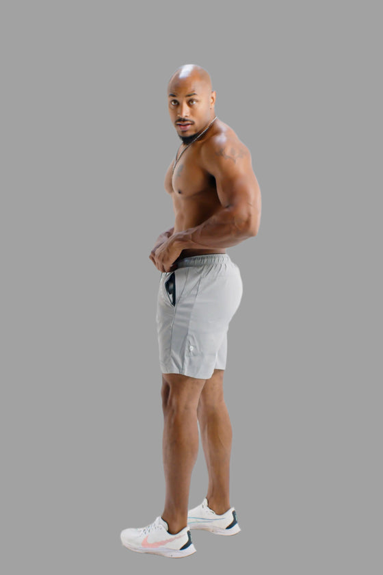 Origin Performance Shorts - Ghost Grey Bodcraft