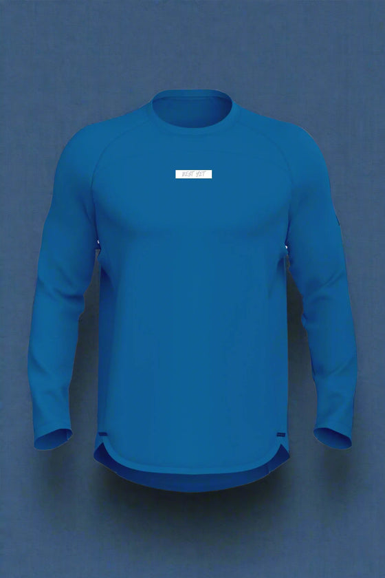 Special Edition Luke Rhodes Total War Ai1 “Best Yet” Long Sleeve - Indy Blue Bodcraft