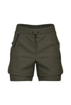 Total War Ai1 Lined Training Short - Army Green Bodcraft