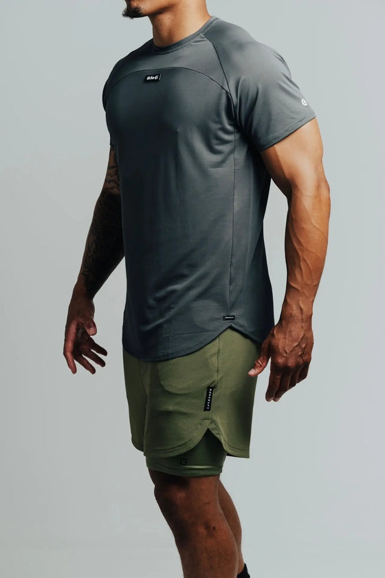 Total War Ai1 Lined Training Short - Army Green Bodcraft