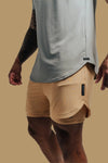 Total War Ai1 Lined Training Short - King’s Gold Bodcraft