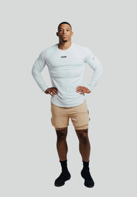 Total War Ai1 “Give Your All” Long Sleeve - Blizzard White Bodcraft