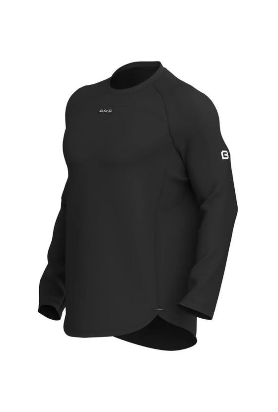 Total War Ai1 “Give Your All” Long Sleeve - Midnight Black Bodcraft