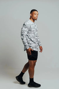 Total War Ai1 “Give Your All” Long Sleeve - Snow Camo Bodcraft