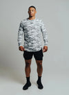 Total War Ai1 “Give Your All” Long Sleeve - Snow Camo Bodcraft